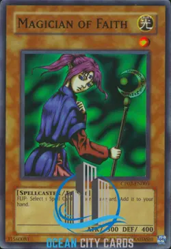 Yugioh Magician of Faith CP02-EN003 Super Rare Champion Pack 2 NM - Image 5