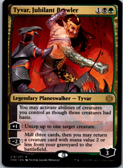 Tyvar, Jubilant Brawler Phyrexia: All Will Be One NM - Image 1