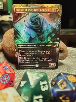 MTG Karlov of the Ghost Council - Borderless foil - RVR #0437 - Image 1