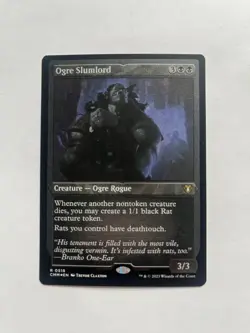 Ogre Slumlord (Foil Etched) Commander Masters Foil - Image 1