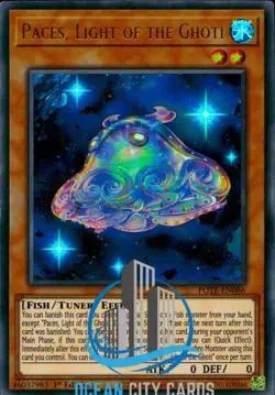 Yugioh Paces, Light of the Ghoti POTE-EN086 Ultra Rare Near Mint 1st Edition - Image 1