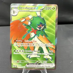 Pokemon tcg Decidueye EX Foil 100/088 English 320 HP 240 Attack Stage 2 - Image 1