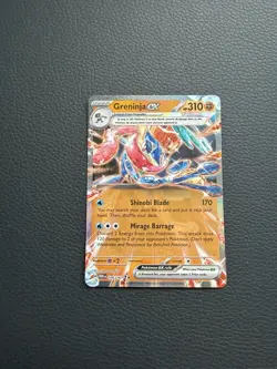 Pokemon TCG Greninja ex - 106/167 - SV06: Twilight Masquerade (TWM) NM - Image 1