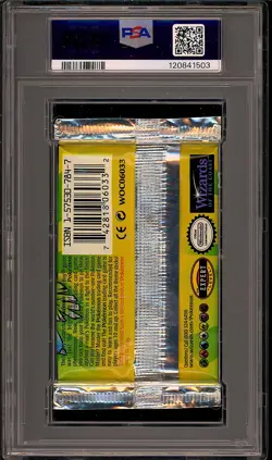 Pokemon 1999 WOTC Thick Font Base Set Venusaur Sealed Booster Pack GEM MT PSA 10 - Image 2