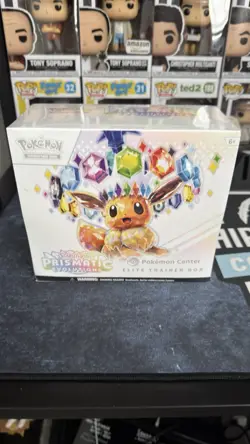 Pokemon Prismatic Evolutions Pokemon Center ETB Sealed With Acrylic Case - Image 2