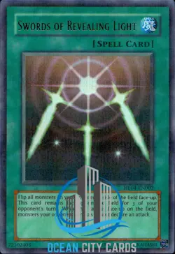 Yugioh Swords of Revealing Light HL04-EN002 Ultra Parallel Rare Promo - Image 3