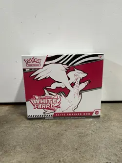 Pokemon TCG Scarlet & Violet White Flare Elite Trainer Box Factory Sealed ETB - Image 1