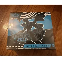 Pokemon TCG Scarlet & Violet Black Bolt Elite Trainer Box English - Image 1