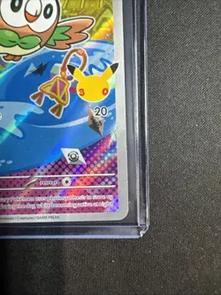 2025 Pokemon MEP Black Star Promos Rowlet #043 - Image 4