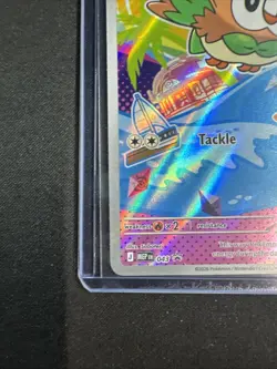 2025 Pokemon MEP Black Star Promos Rowlet #043 - Image 5