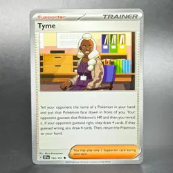 Pokemon Scarlet & Violet: Surging Sparks #190/191 Tyme - Image 1