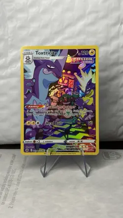 2023 Pokemon TCG Toxtricity Sword & Shield Crown Zenith Galarian Gallery GG09 - Image 1