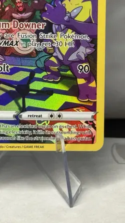 2023 Pokemon TCG Toxtricity Sword & Shield Crown Zenith Galarian Gallery GG09 - Image 4