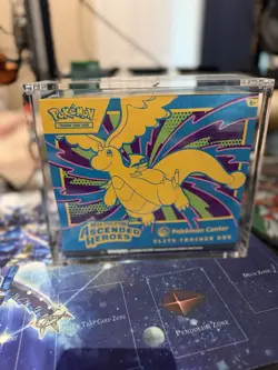 Pokemon TCG Ascended Heroes Pokemon Center ETB Elite Trainer Box w/ Acrylic Case - Image 1