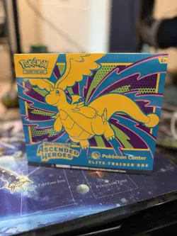Pokemon TCG Ascended Heroes Pokemon Center ETB Elite Trainer Box w/ Acrylic Case - Image 3