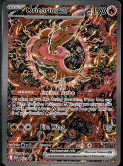 Oricorio ex 024 Holo Black Star Promo Mega Evolution Promos - Image 1