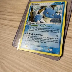 Blastoise Reverse Holo #14/100 Crystal Guardians 2006 Stamped Pokemon - Image 2