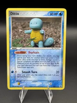 Pokemon Ditto (Squirtle) EX Delta Species 40/113 Uncommon MP+/LP - Image 1