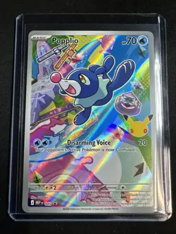 Popplio 045 First Partner Illustration Collection Promo Pokemon English NM - Image 1