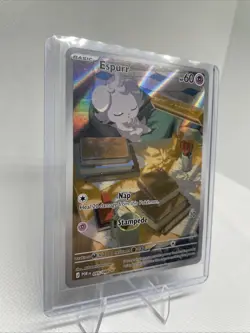 Pokemon Espurr IR Illustration Rare Full Art Near Mint Perfect Order 095/088 - Image 2