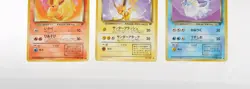 Pokemon TCG Set of 3 Dark Vaporeon Jolteon Flareon No.134 135 136 Japanese MP LP - Image 4