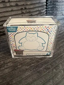 Pokemon Scarlet & Violet 151 Elite Trainer Box English Snorlax Promo 2023 - Image 1