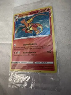 Pokemon SWSH Promo Special Delivery Charizard SWSH075 Holo 2020 English SEALED - Image 3