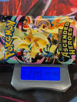 Pokemon Ascended Heroes Booster Pack HEAVY ~23g, POSSIBLE SIR, UR, GOD PACKU - Image 1
