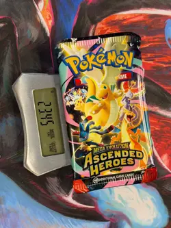 Pokemon Ascended Heroes Booster Pack HEAVY ~23g, POSSIBLE SIR, UR, GOD PACKU - Image 3