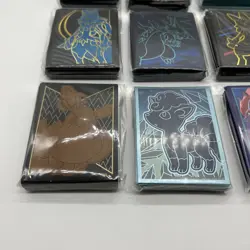 Pokemon ETB Sleeves Lot Of 9 Packs! - Charizard, Eevee, Lucario, Vulpix & More - Image 4