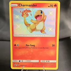 Pokemon Charmander Shiny Holo Rare SV6/SV94 Hidden Fates Shiny Vault 2019 NM/M - Image 1