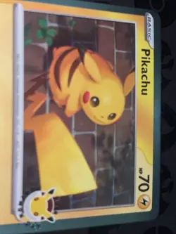 Pokemon TCG- Pikachu 051 /162 Stamped 2026 Pokemon Day 30 Promo NM 1 - Image 3