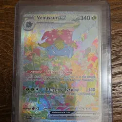 Pokemon Venusaur ex 198/165 SV151 Special Illustration Rare Full Art Holo Engli… - Image 1