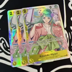 Bandai Kouzuki Hiyori OP06-106 Wings of the Captain Super Rare Foil - Image 4