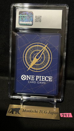 CGC MINT + 9.5 Monkey D. Luffy OP05-119 SEC Awakening of the OP-05 ONE PIECE - Image 2