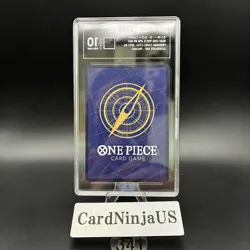 TAG GEM MINT 10 Monkey D Luffy P-001 Parallel Promo 25th Anniversary ONE 341 - Image 2