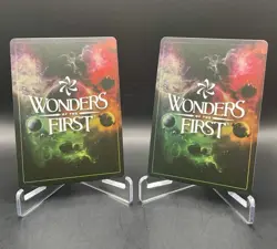 Trinity Barboni 391/401 & Sir Reynard 372/401 [Foil] Wonders of the First NM/M - Image 2