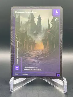 Harp Enjoyer T-021 Existence Token Rare Full Art Foil Wonders of the First NM/M - Image 2