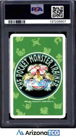 Pokemon 1996 Rapidash 078 7 Of Diamonds Green Playing Card Japanese PSA 10 - Image 2