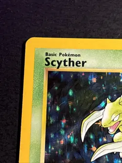 Scyther 10/64 Pokemon TCG Jungle Holo Rare Card Lightly Played LP - Image 2