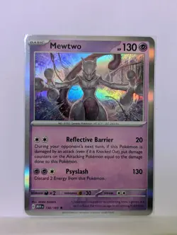 NM/M - Mewtwo 150/165 - Holo - 151 - Pokemon Card TCG #2 - Image 1