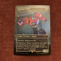 Optimus Prime Darksteel Colossus Secret Lair Drop Foil 1081 NM+ Unplayed MTG - Image 1