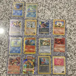 Pokemon TCG Vintage Holo Card Lot - Charizard, Clefairy, EX, 1st edition - Image 1
