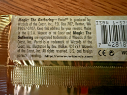 1997 Magic the Gathering MTG TCG Portal Booster Pack Wizards Of The Coast Sealed - Image 4