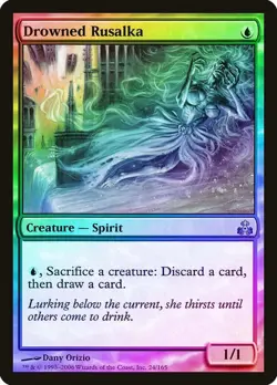 MTG Drowned Rusalka Guildpact GPT 24/165 Foil - Image 1