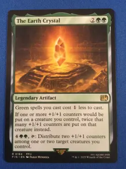 The Earth Crystal Final Fantasy - NM - Image 1