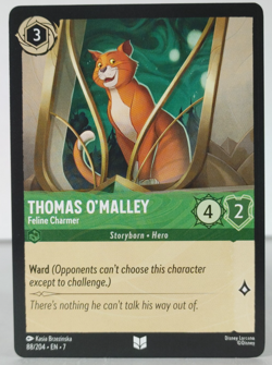 Thomas O'Malley - Feline Charmer - Archazia's Island - Lorcana - #88 - singles - Image 1