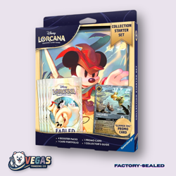 Fabled Collection Starter Set Glimmer Tinkerbell Promo Disney Lorcana New Sealed - Image 1