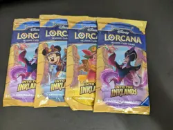 Disney Lorcana: Into the Inklands Booster Packs (4x Booster Packs) TCG - Image 1