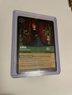 Anna - Diplomatic Queen 85/204 Shimmering Skies Cold Foil Disney Lorcana Card NM - Image 1